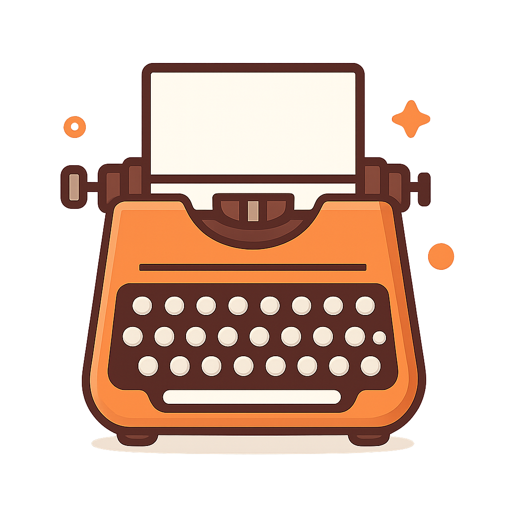 Typewriter Icon